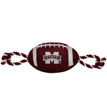 MSU-3121 - Mississippi State Bulldogs - Nylon Football Toy